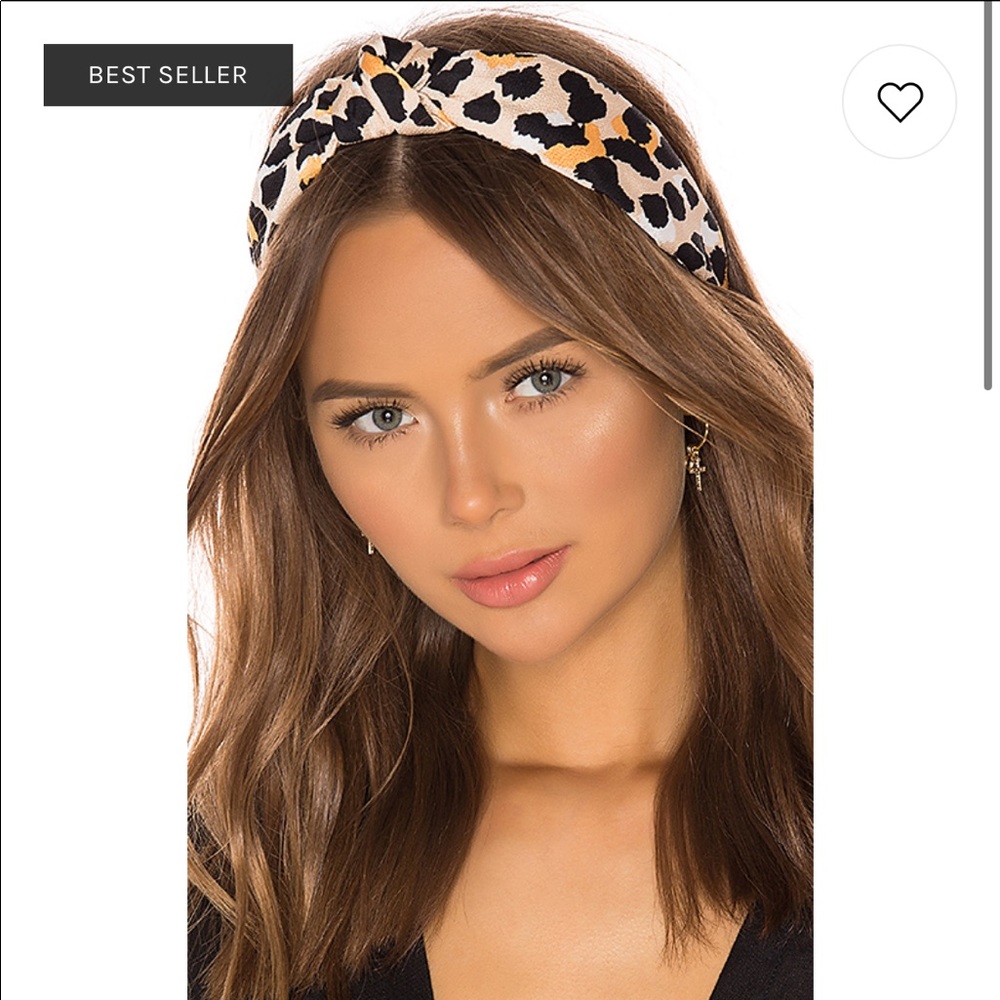 Leopard headband